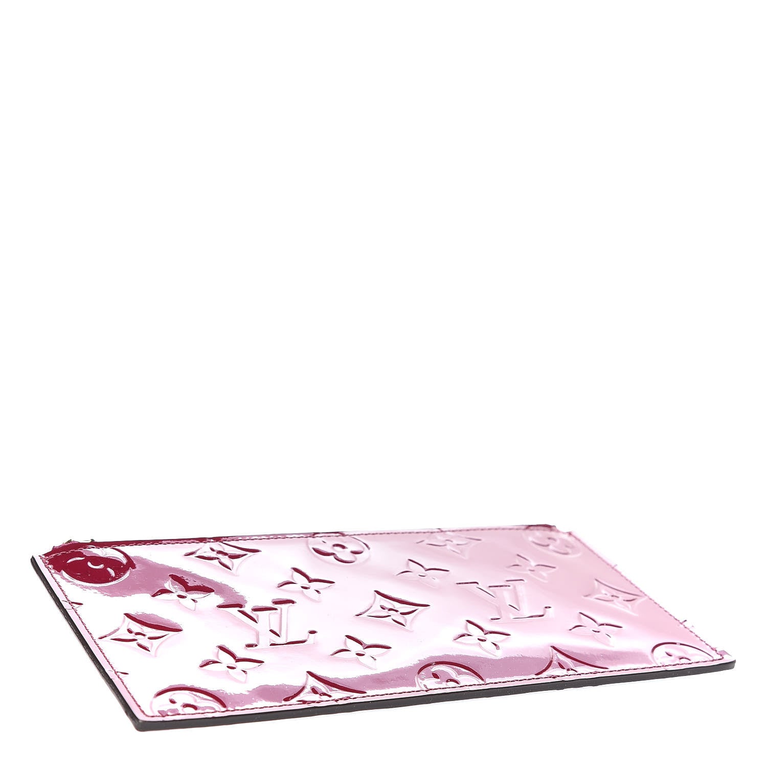 Louis Vuitton Vernis Felicie Chain Wallet Zippered Insert Magenta 4 of 7