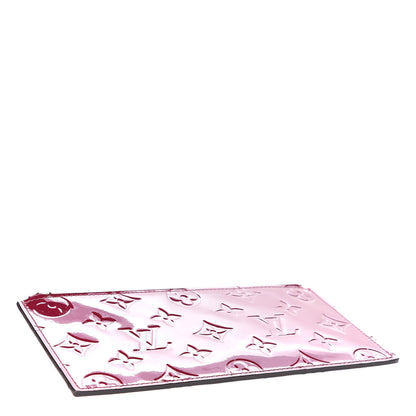 Louis Vuitton Vernis Felicie Chain Wallet Zippered Insert Magenta 4 of 7