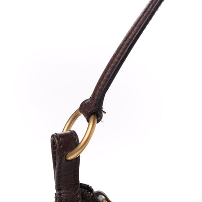 Gucci Monogram Horsebit Hobo Brown 16 of 17