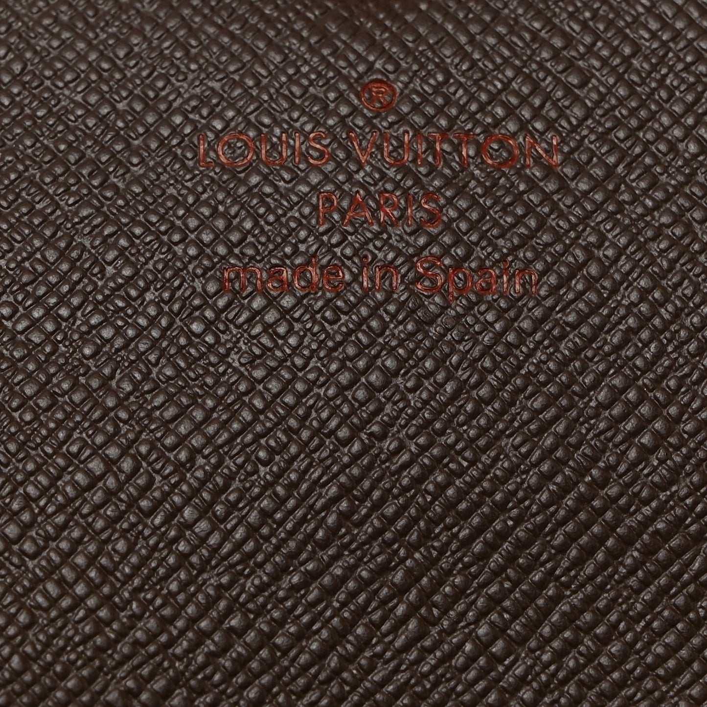 LOUIS VUITTON Damier Ebene Sarah Wallet