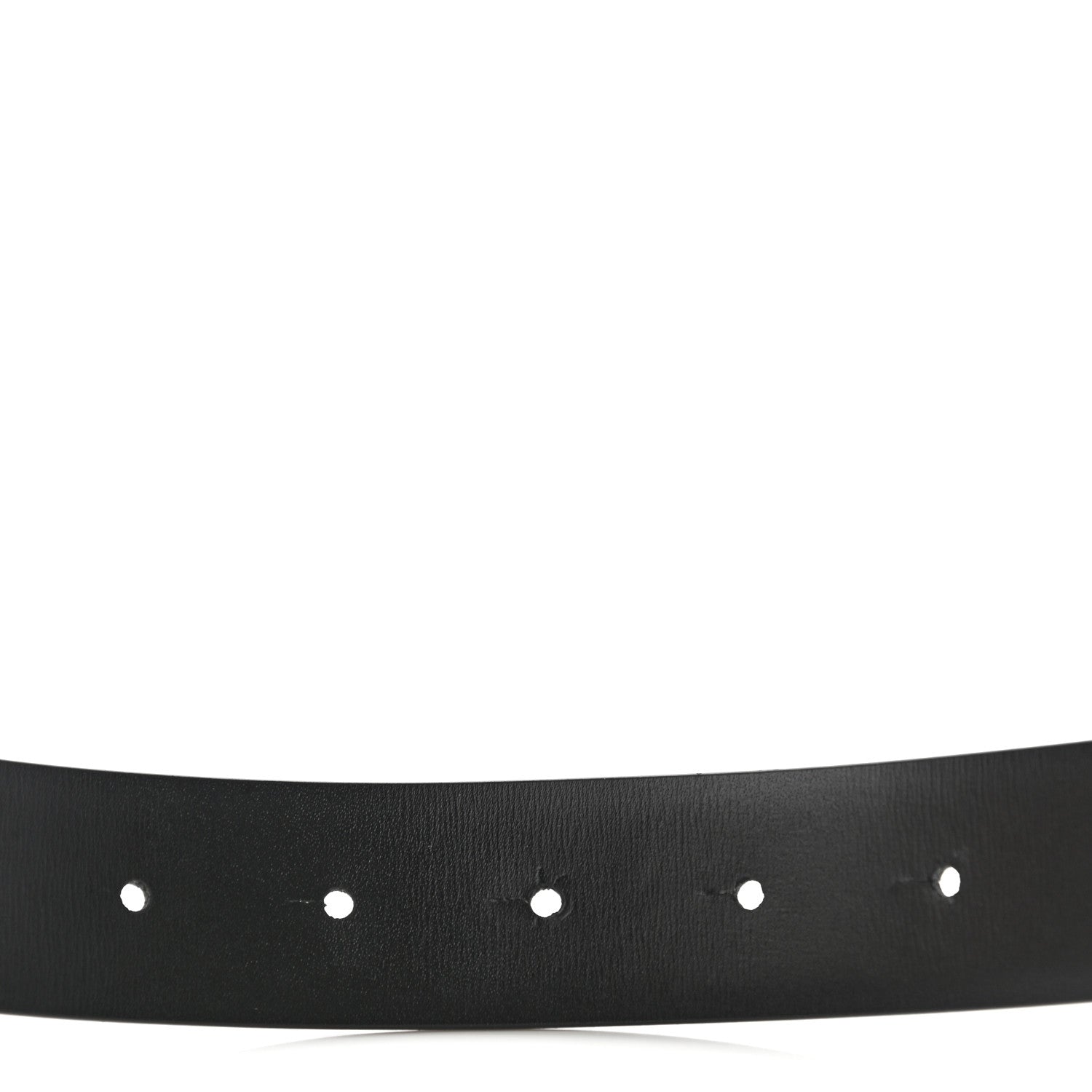 Valentino Garavani Glossy Calfskin VLogo Reversible 40mm Belt 75 30 Smokey Beige Black 5 of 6