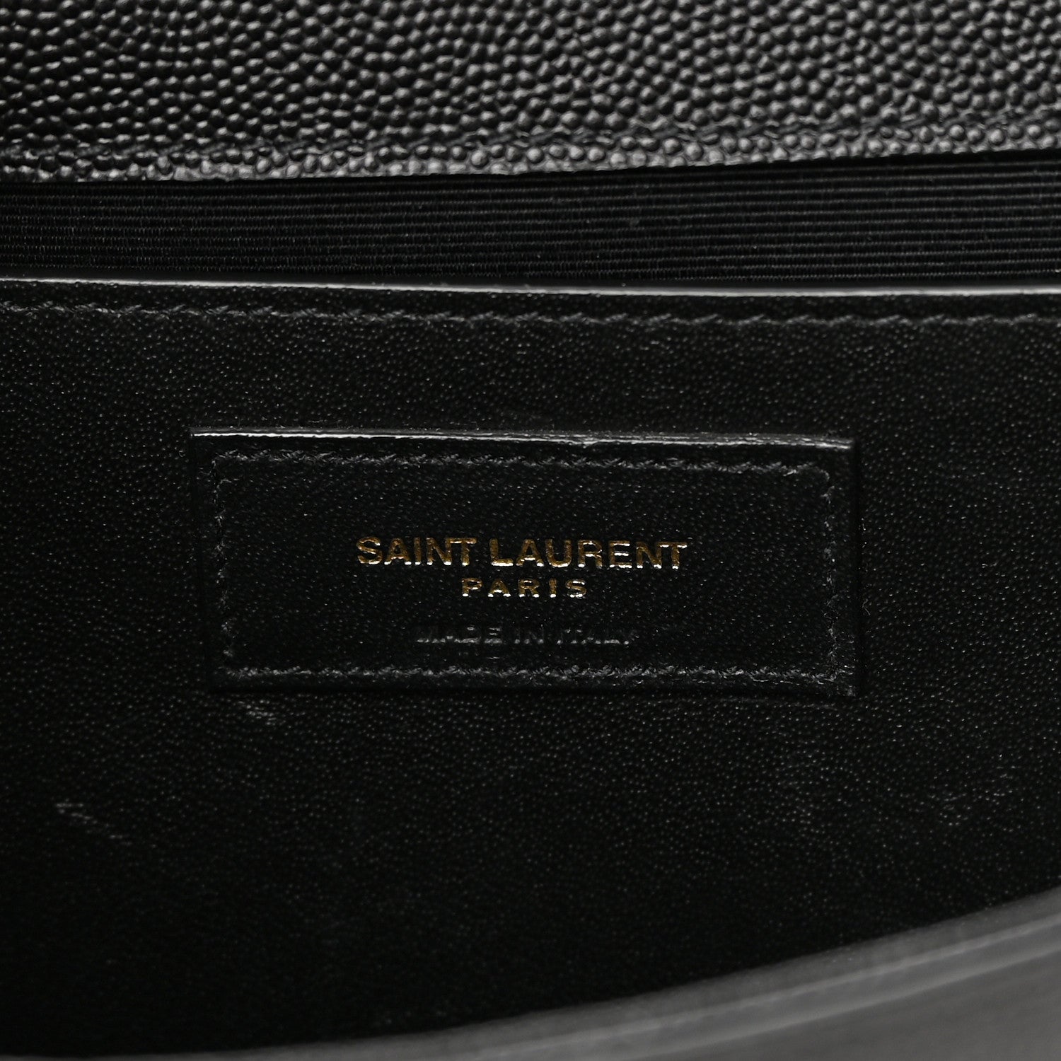 Saint Laurent Grain De Poudre Medium Classic Monogram Kate Tassel Satchel Black 6 of 14