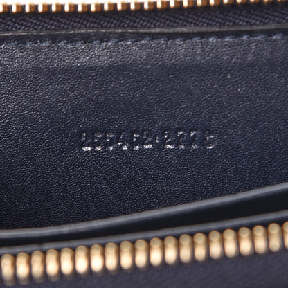 Gucci Microguccissima Zip Around Card Case Navy 7 of 8