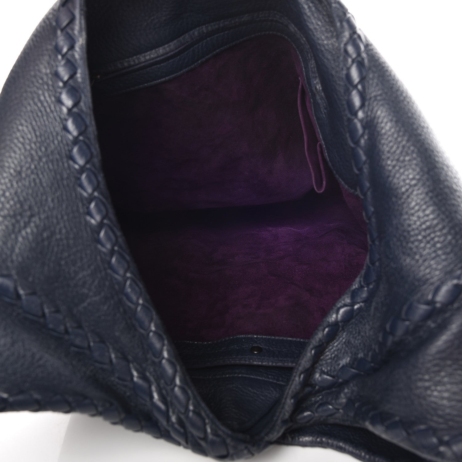 Bottega Veneta Cervo Deerskin Large Hobo China Blue 7 of 20
