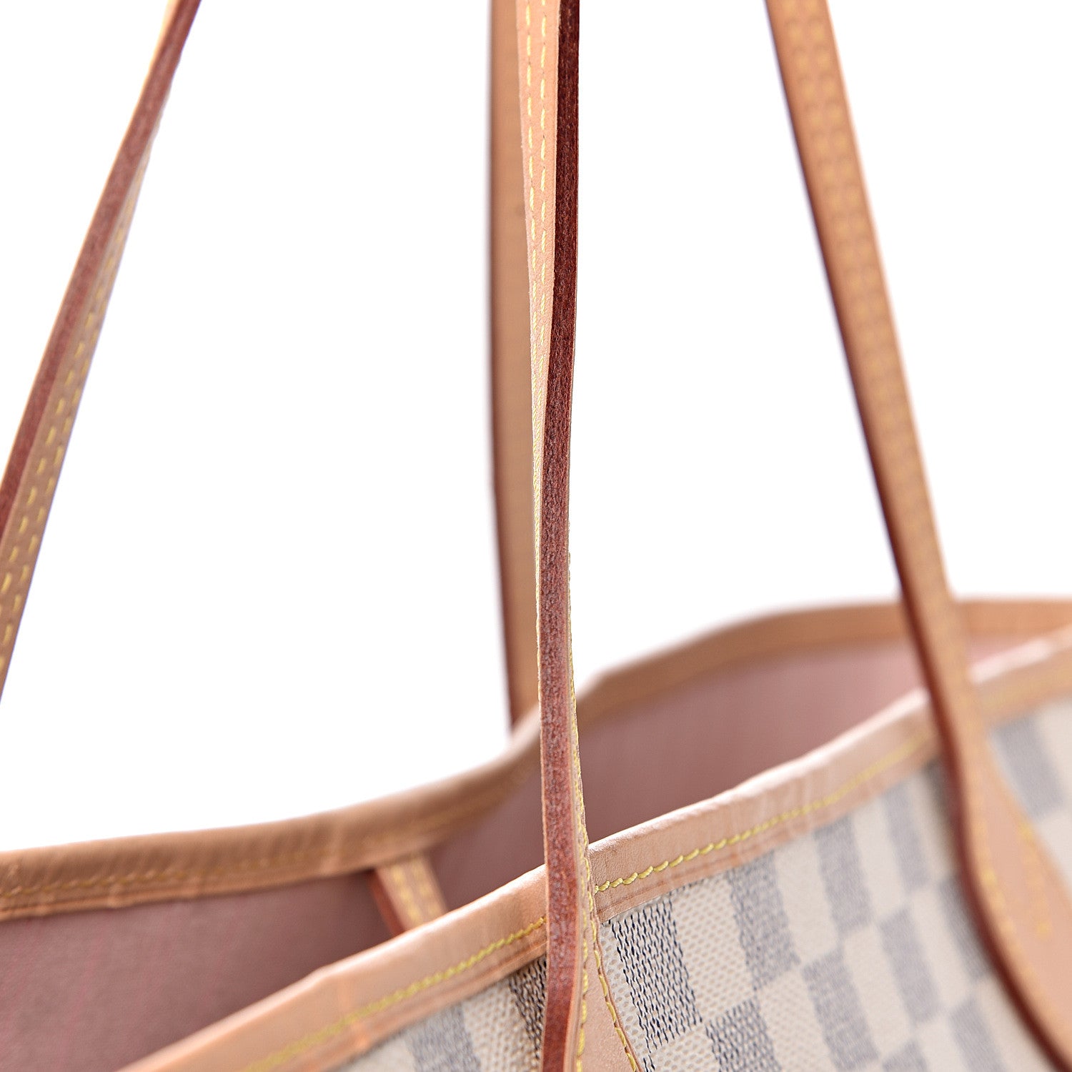 Louis Vuitton Damier Azur Neo Neverfull MM Rose Ballerine 18 of 28