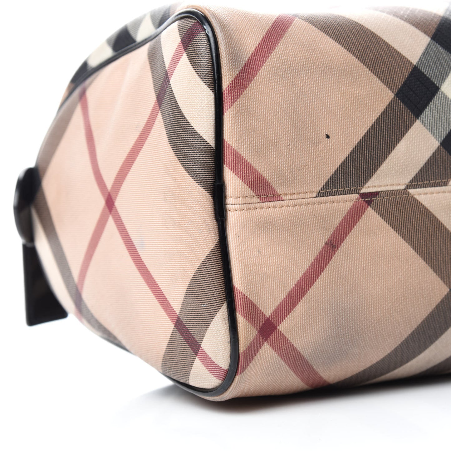 Nova Check Small Chester Bowling Bag Black