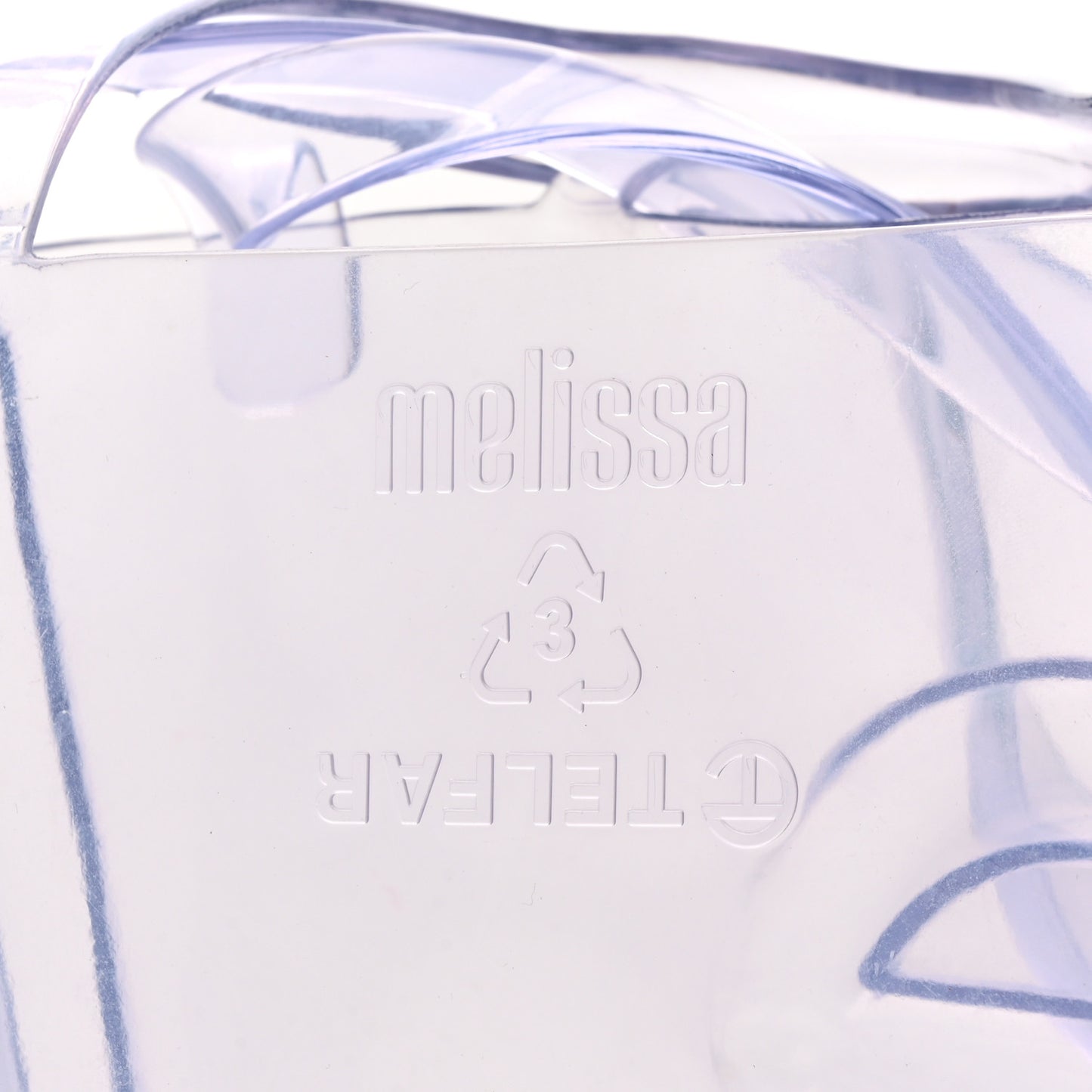 x MELISSA Jelly Medium Shopping Bag Clear