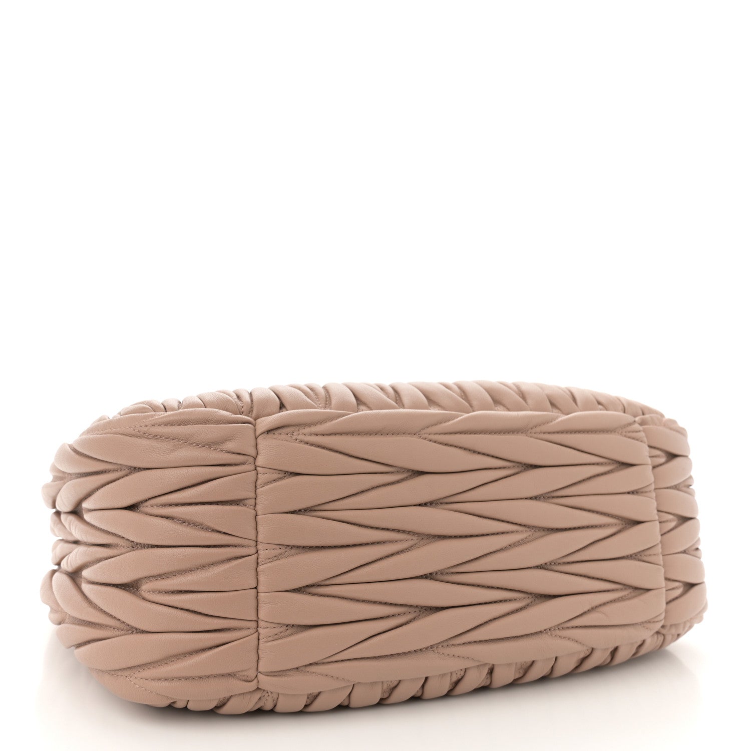 Miu Miu Nappa Matelasse Wander Large Hobo Cammeo 4 of 13