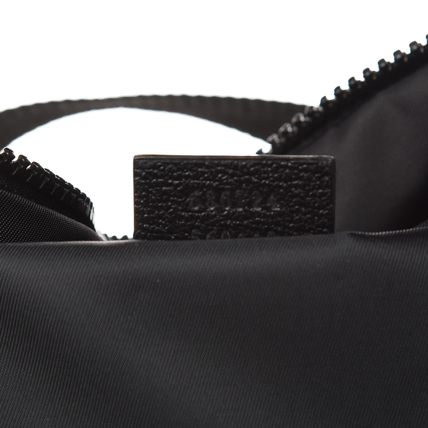 Gucci Nylon Twill 80s Logo Patch Backpack Black 7 of 8