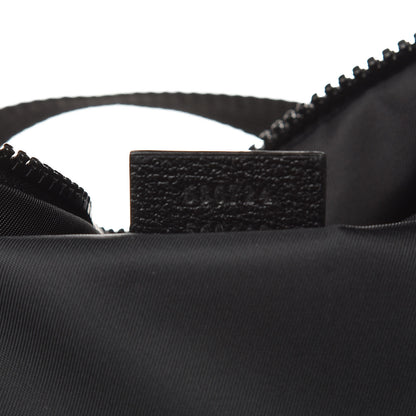 Gucci Nylon Twill 80s Logo Patch Backpack Black 7 of 8
