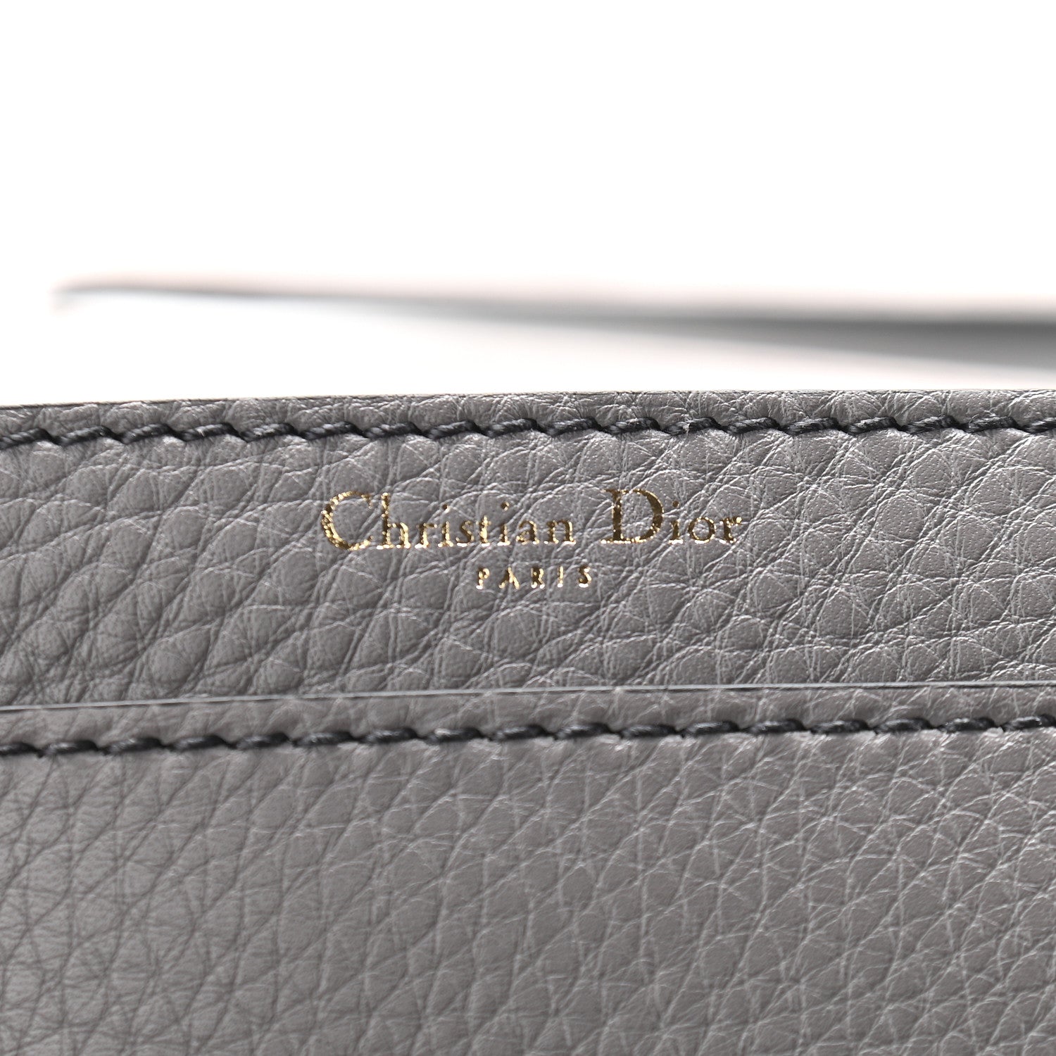 Christian Dior Metallic Grained Calfskin J'Adior Chain Flap Bag Gunmetal 6 of 8