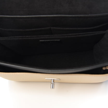 Louis Vuitton Soft Calfskin My Lockme Top Handle Vanille Black 6 of 10