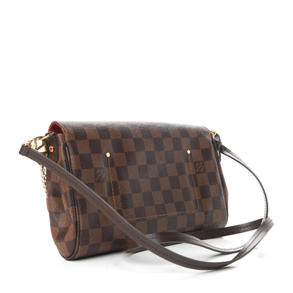 Louis Vuitton Damier Ebene Favorite MM 3 of 10