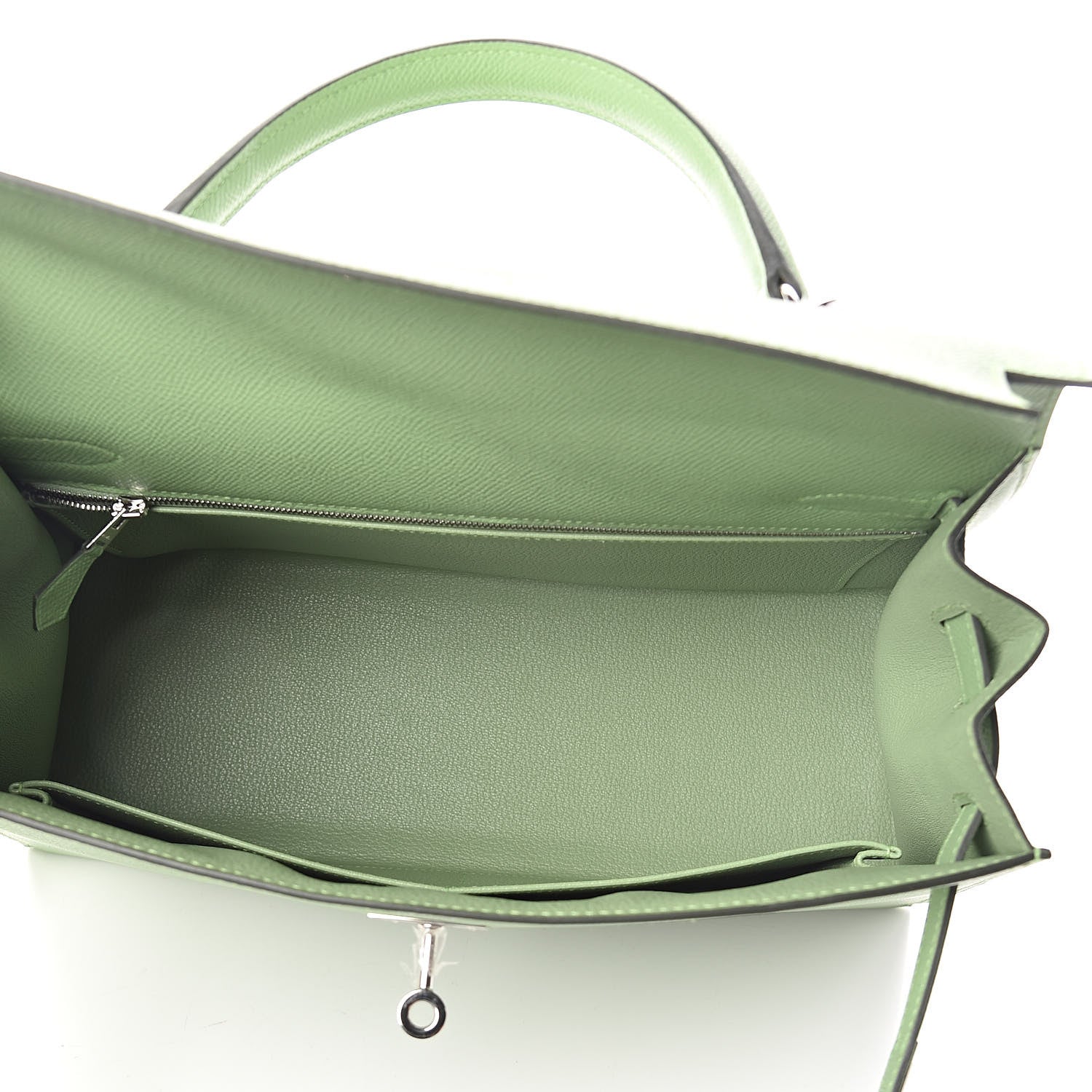Hermes Epsom Kelly Sellier 32 Vert Criquet 6 of 40