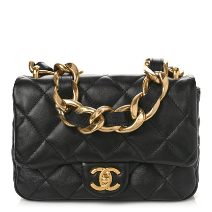 Chanel Lambskin Quilted Small Funky Town Flap Black 1 of 9