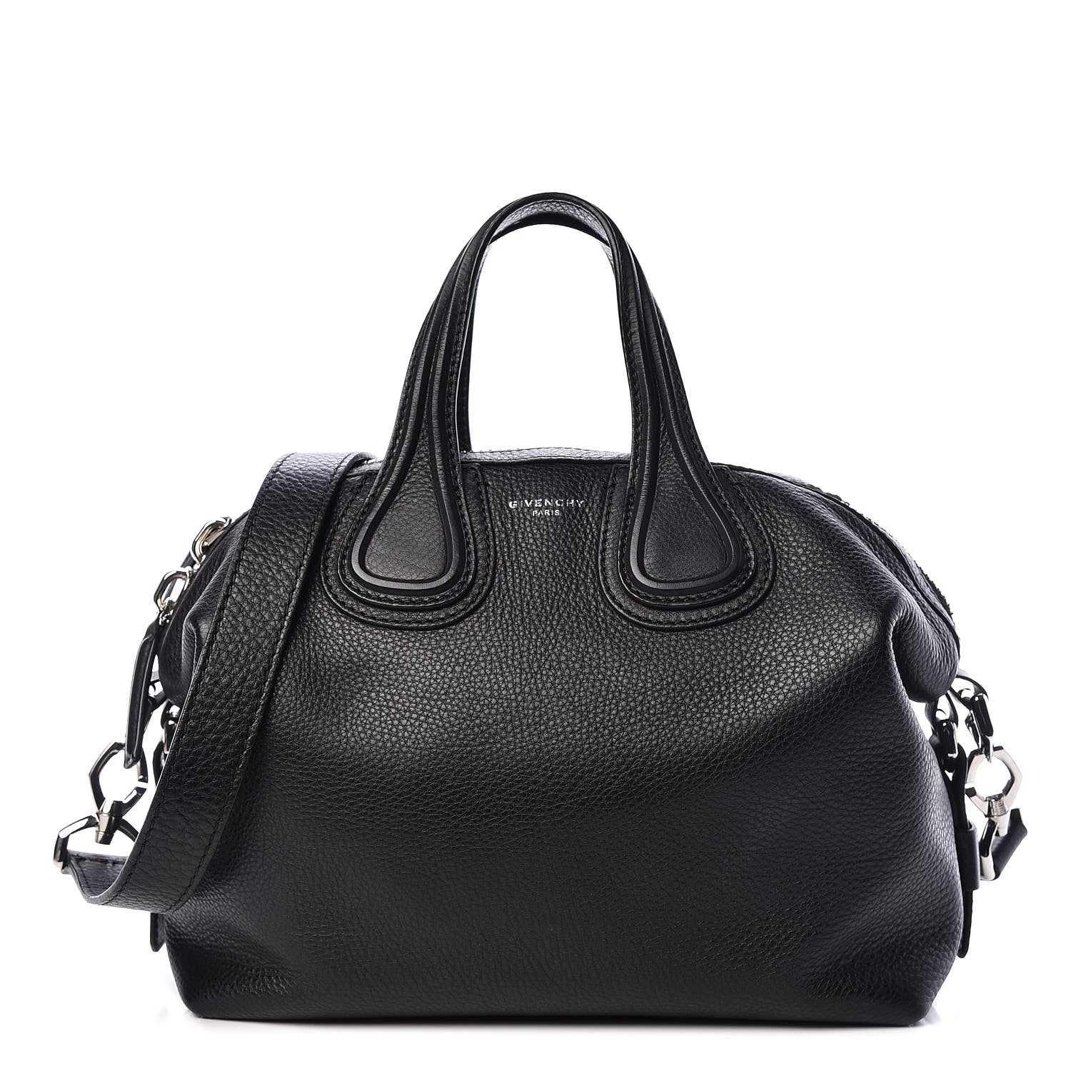 Givenchy Pebbled Calfskin Small Nightingale Black 1 of 10
