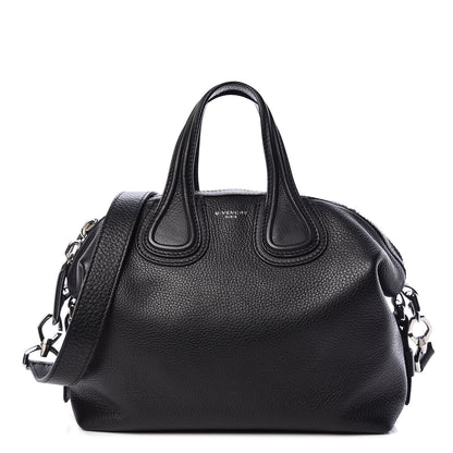Givenchy Pebbled Calfskin Small Nightingale Black 1 of 10