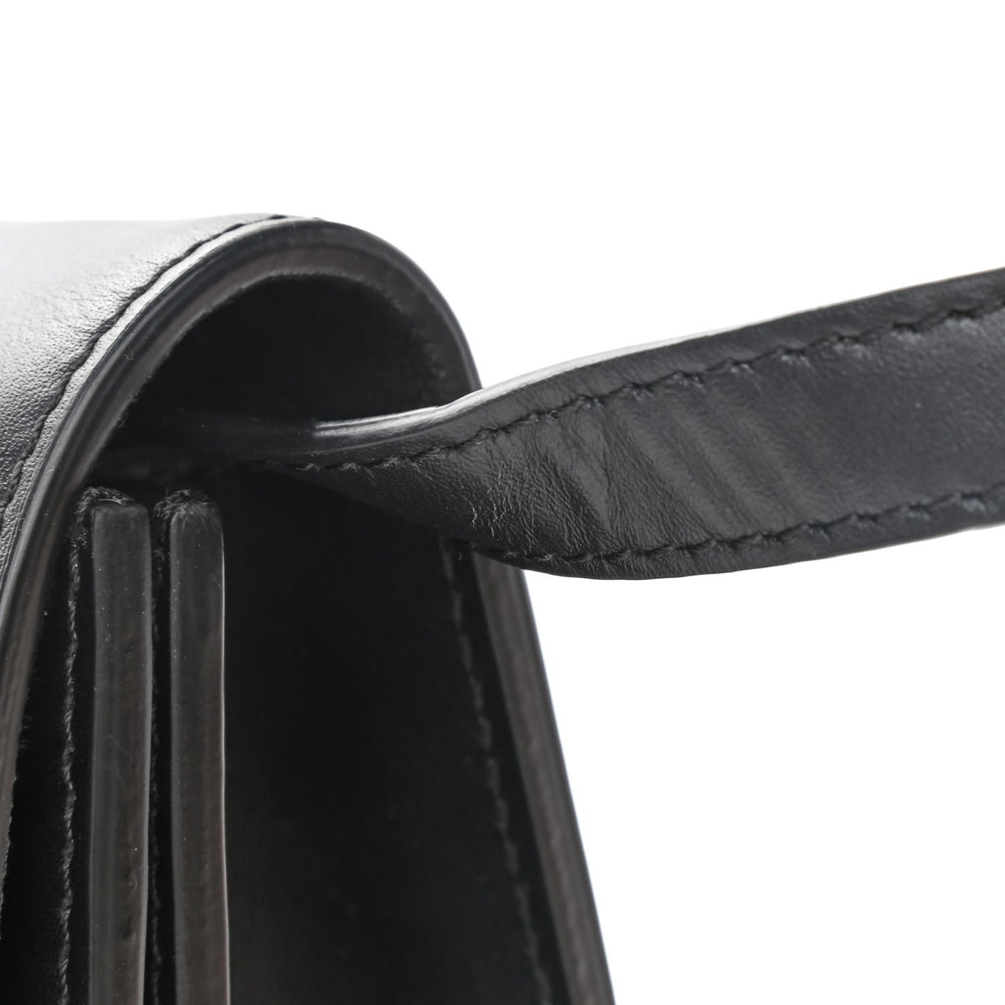 Vitello King Crystal Fab Crossbody Bag Black