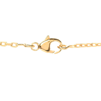 Hermes Lacquered Gold Pop H Pendant Necklace Black 4 of 5