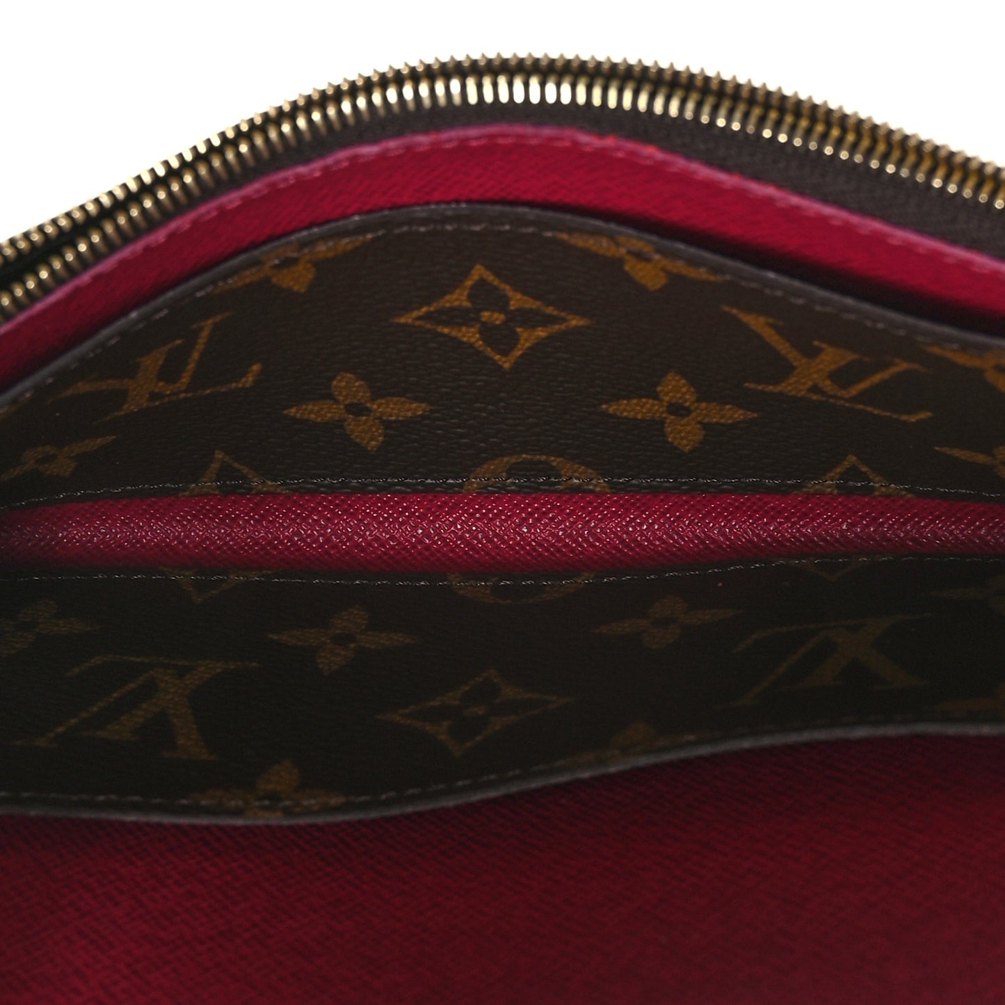 Monogram Emilie Wallet Fuchsia