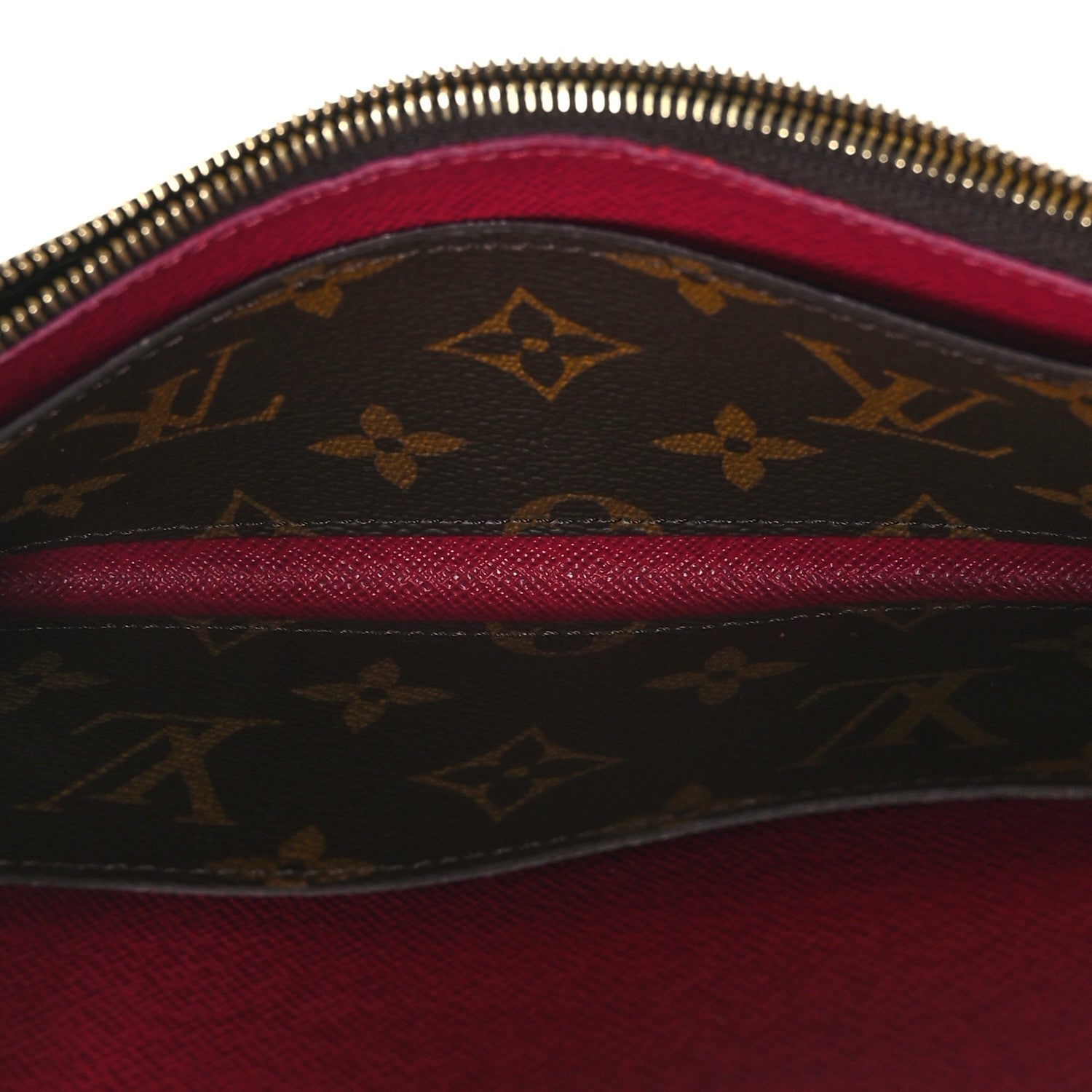 Louis Vuitton Monogram Emilie Wallet Fuchsia 5 of 8