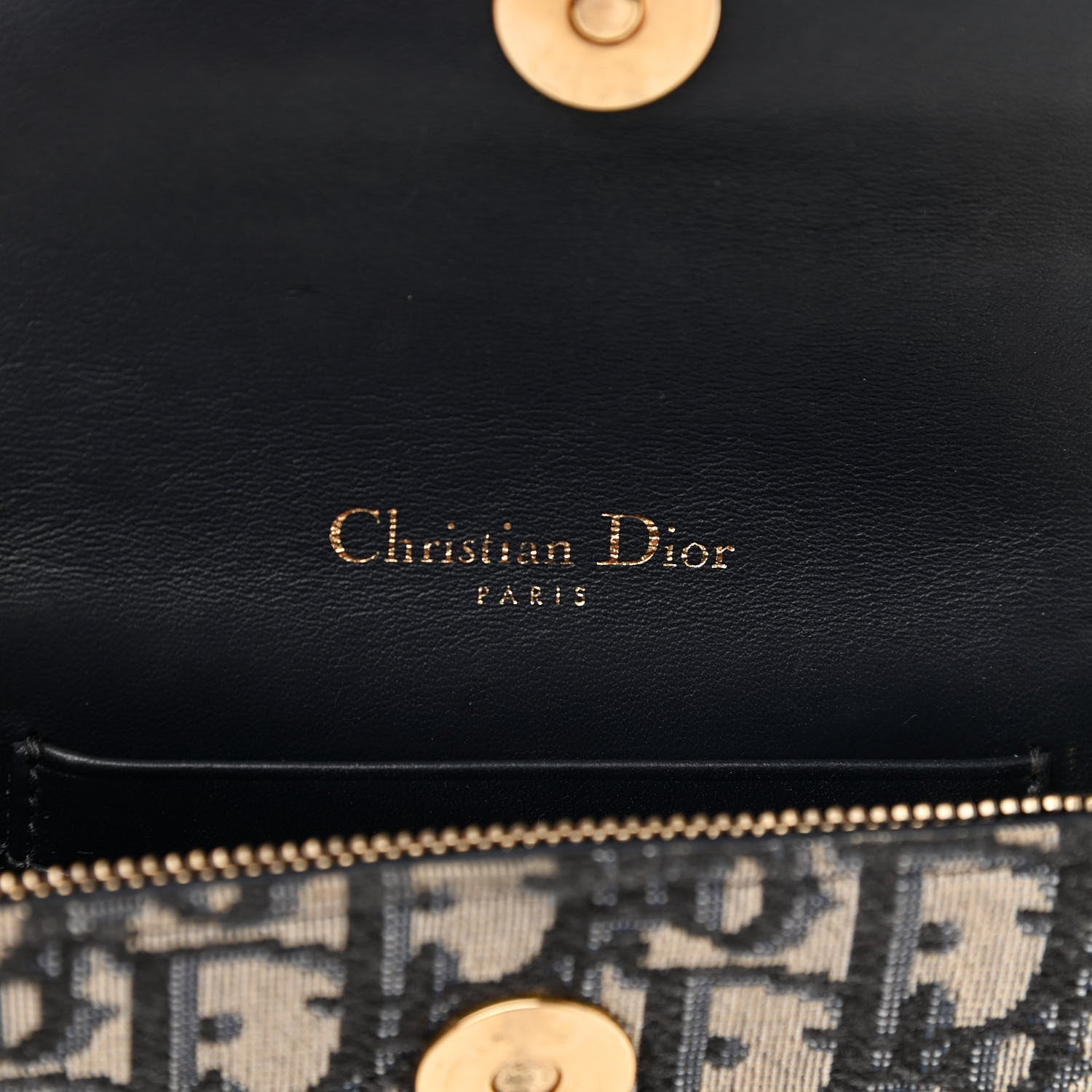 Christian Dior Oblique Saddle Belt Bag Blue 5 of 11
