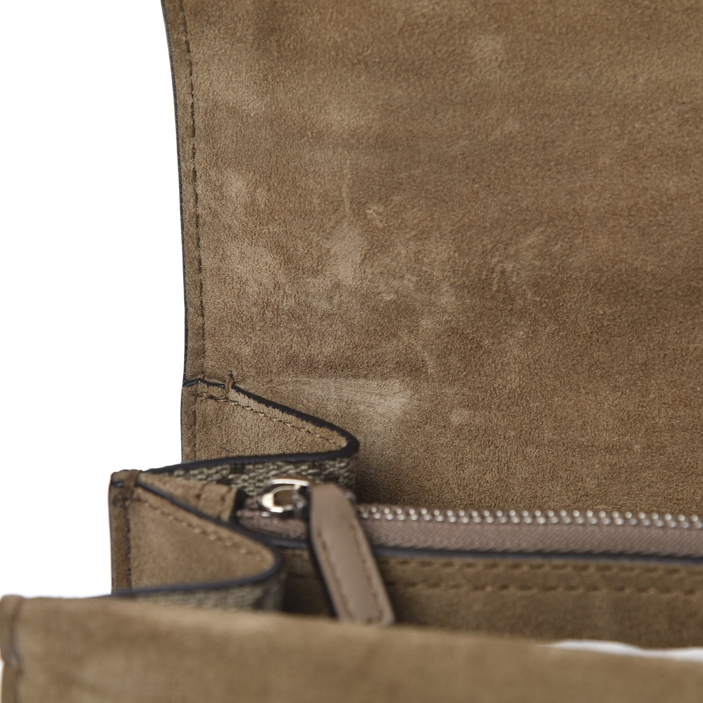GG Supreme Monogram Small Dionysus Shoulder Bag Taupe