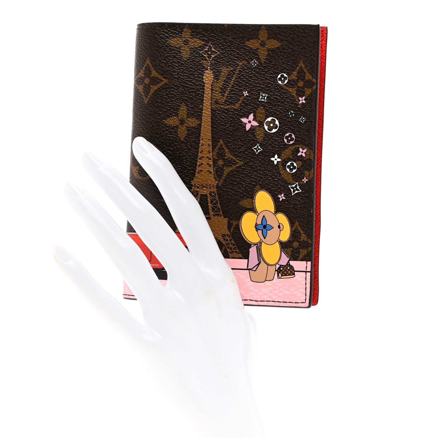 Louis Vuitton Monogram 2019 Christmas Animation Passport Cover Rouge 2 of 7