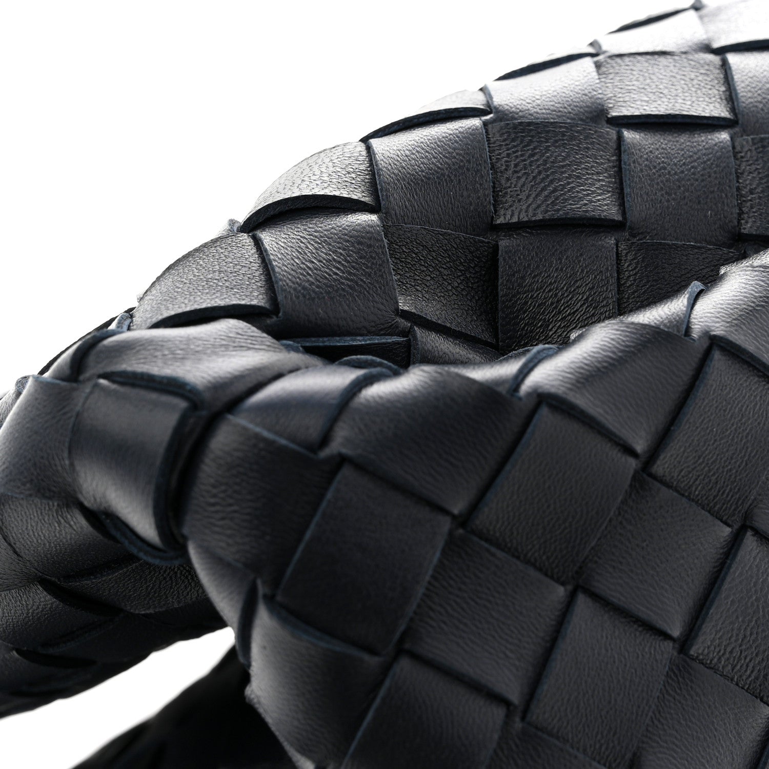 Bottega Veneta Nappa Intrecciato Medium Campana Shoulder Bag Midnight 11 of 11