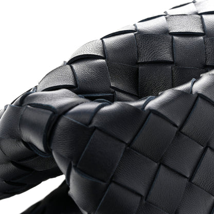 Bottega Veneta Nappa Intrecciato Medium Campana Shoulder Bag Midnight 11 of 11