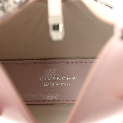 Givenchy Box Calfskin Micro Cut Out Shoulder Bag Light Pink 5 of 9