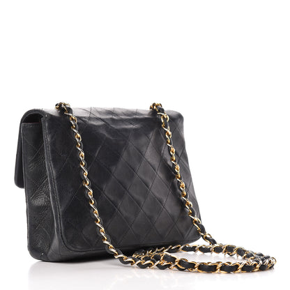 Chanel Lambskin Quilted Mini Square Flap Black 3 of 27