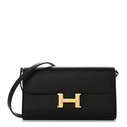 Hermes Epsom Constance Wallet To Go Black 1 of 10