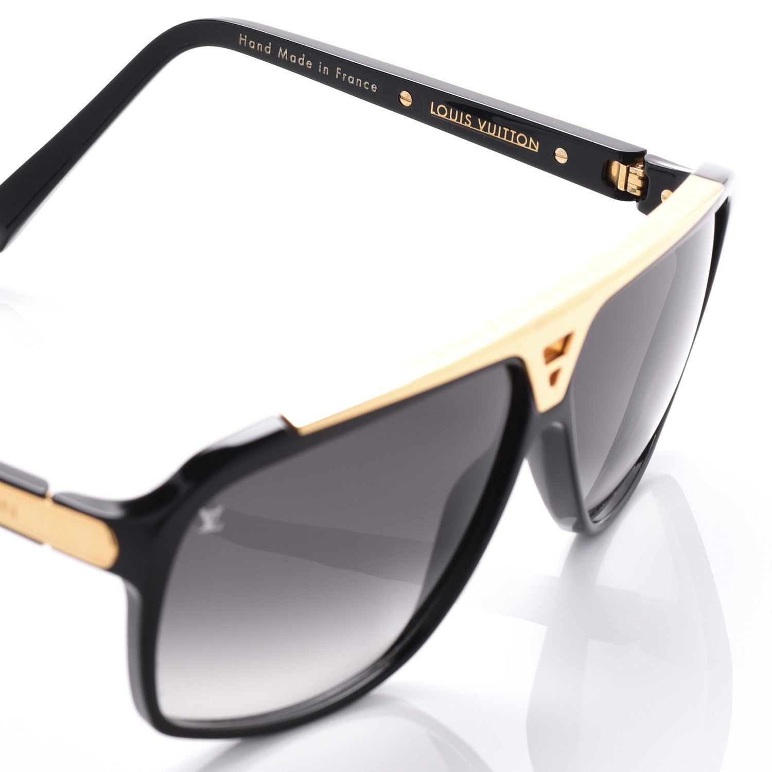 Louis Vuitton Acetate Evidence Sunglasses Z0350W Black 5 of 8