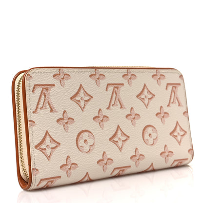 Louis Vuitton Monogram Fall For You Zippy Wallet Beige Clair 3 of 7