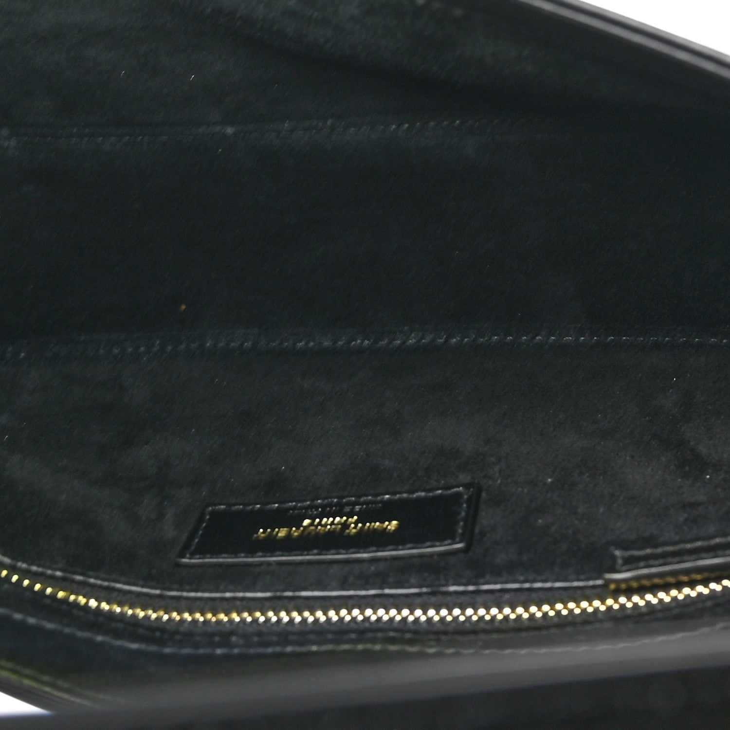 Saint Laurent Patent Le 5 A 7 Hobo Black 5 of 10