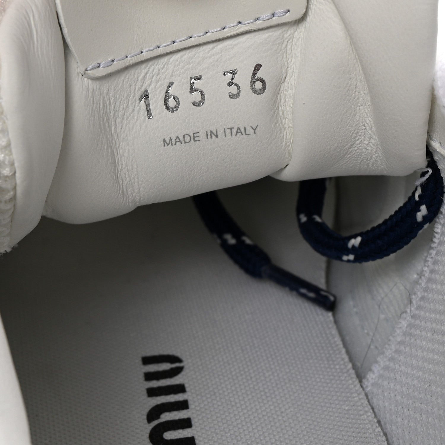 Miu Miu X NEW BALANCE Suede 530 SL Sneakers 36 White 9 of 10
