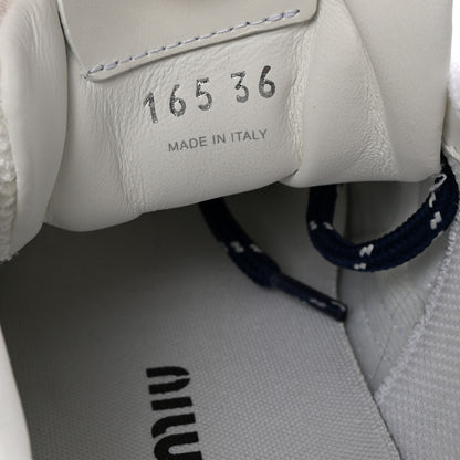 Miu Miu X NEW BALANCE Suede 530 SL Sneakers 36 White 9 of 10