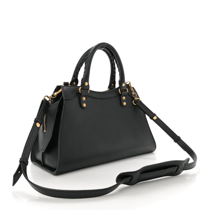 Balenciaga Smooth Calfskin Neo Classic Brass Hardware S City Black 3 of 13