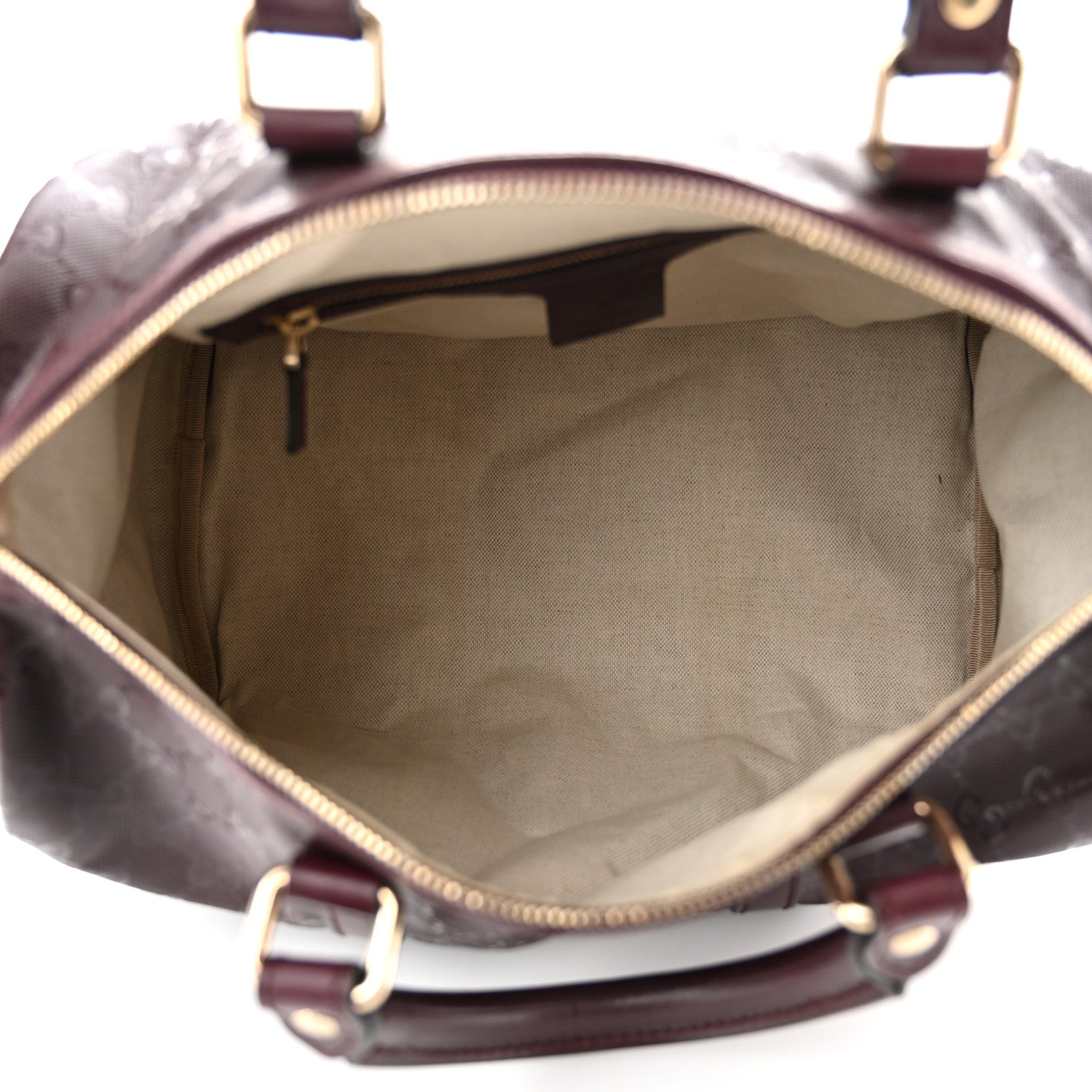 Gucci Imprime Monogram Medium Joy Boston Bordeaux 5 of 10