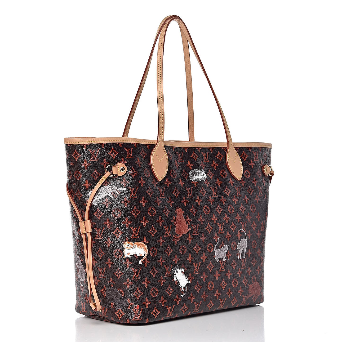 Catogram Neverfull MM Marron