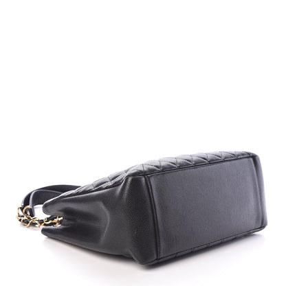 Chanel Caviar Quilted Grand Shopping Tote GST Black 4 of 9