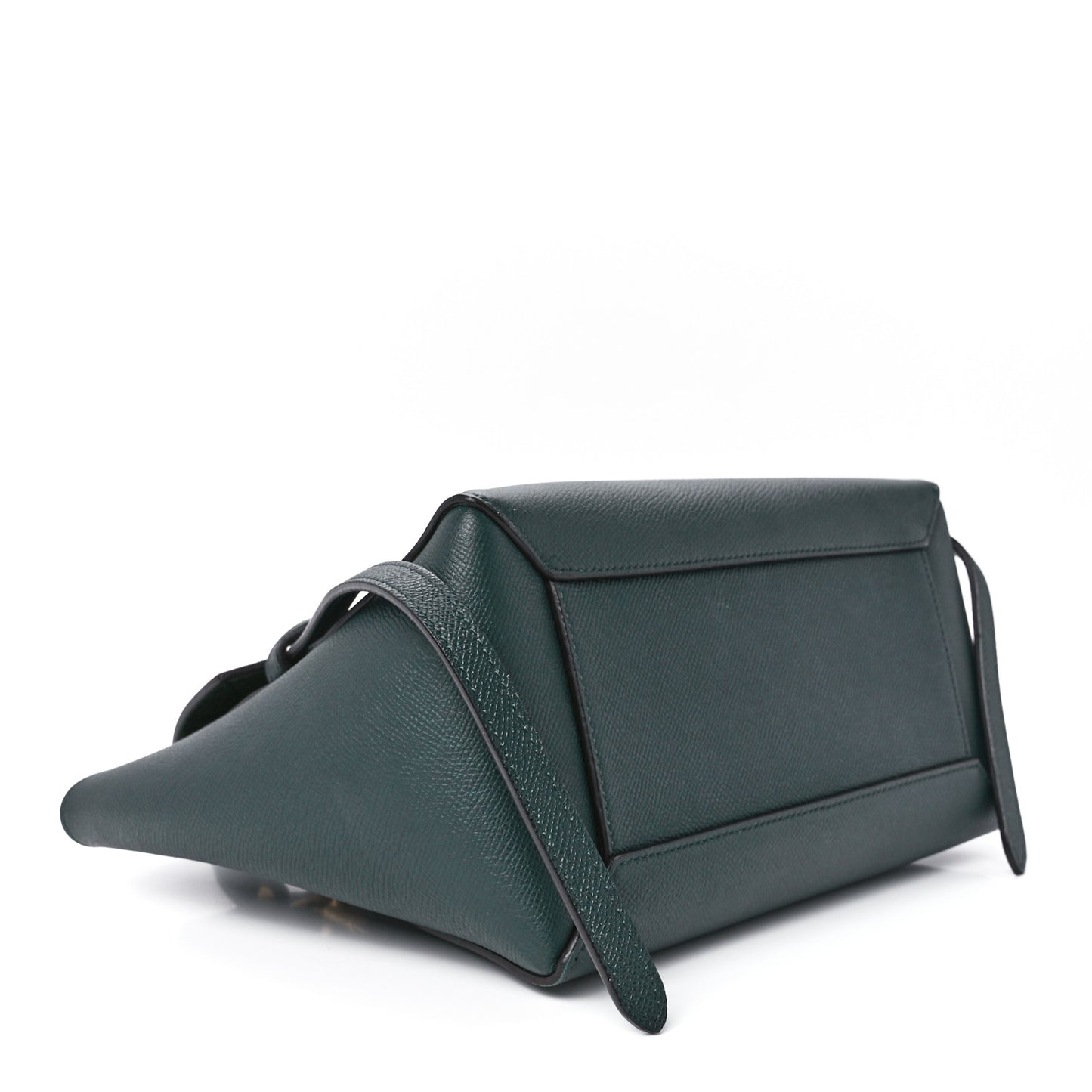 Grained Calfskin Micro Belt Bag Amazone