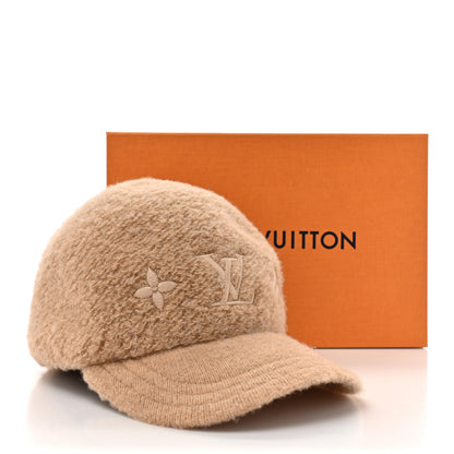 Louis Vuitton Wool Flight Mode Woolgram Cap M Beige 9 of 9