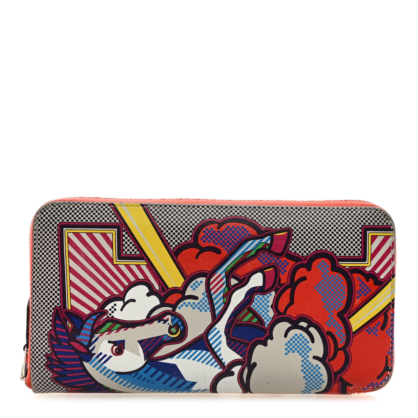 Swift Pegase Pop Azap Wallet Gris Perle Orange