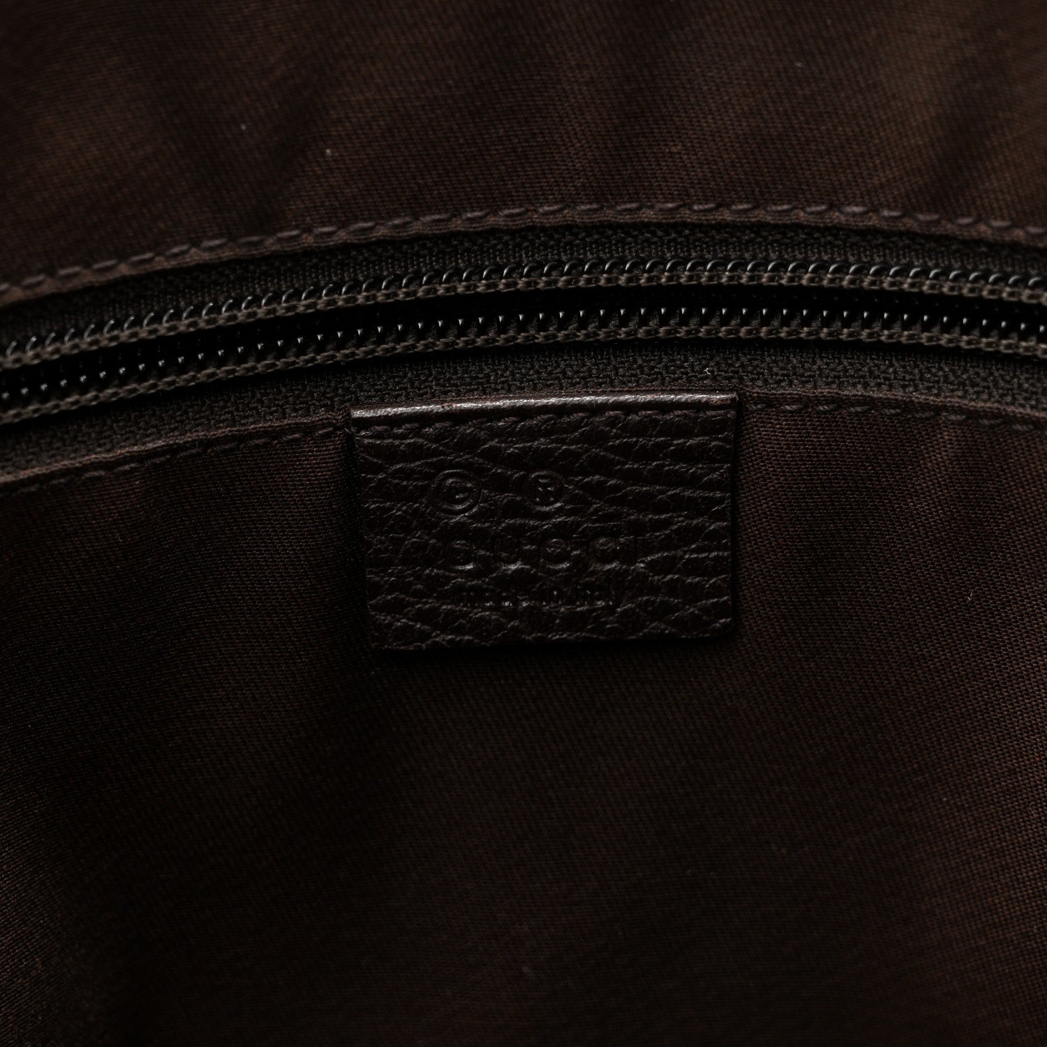 Gucci Nylon Monogram Messenger Bag  Dark Brown 6 of 10