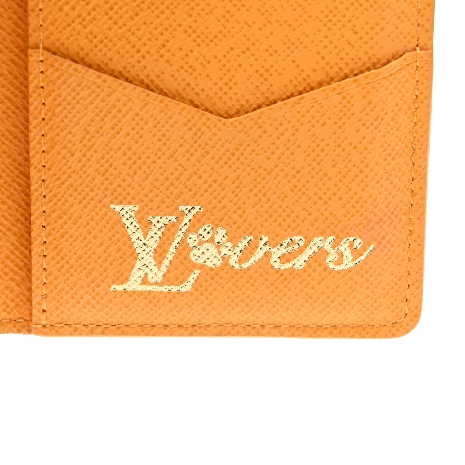 Louis Vuitton Monogram Heritage Pocket Organizer Safran Yellow 6 of 8