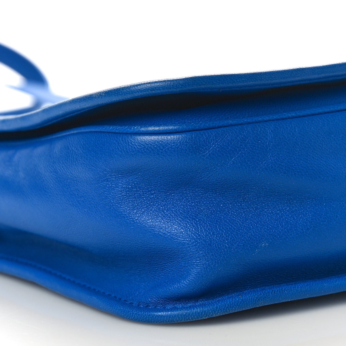 Nappa Intrecciato Messenger Bag Blue