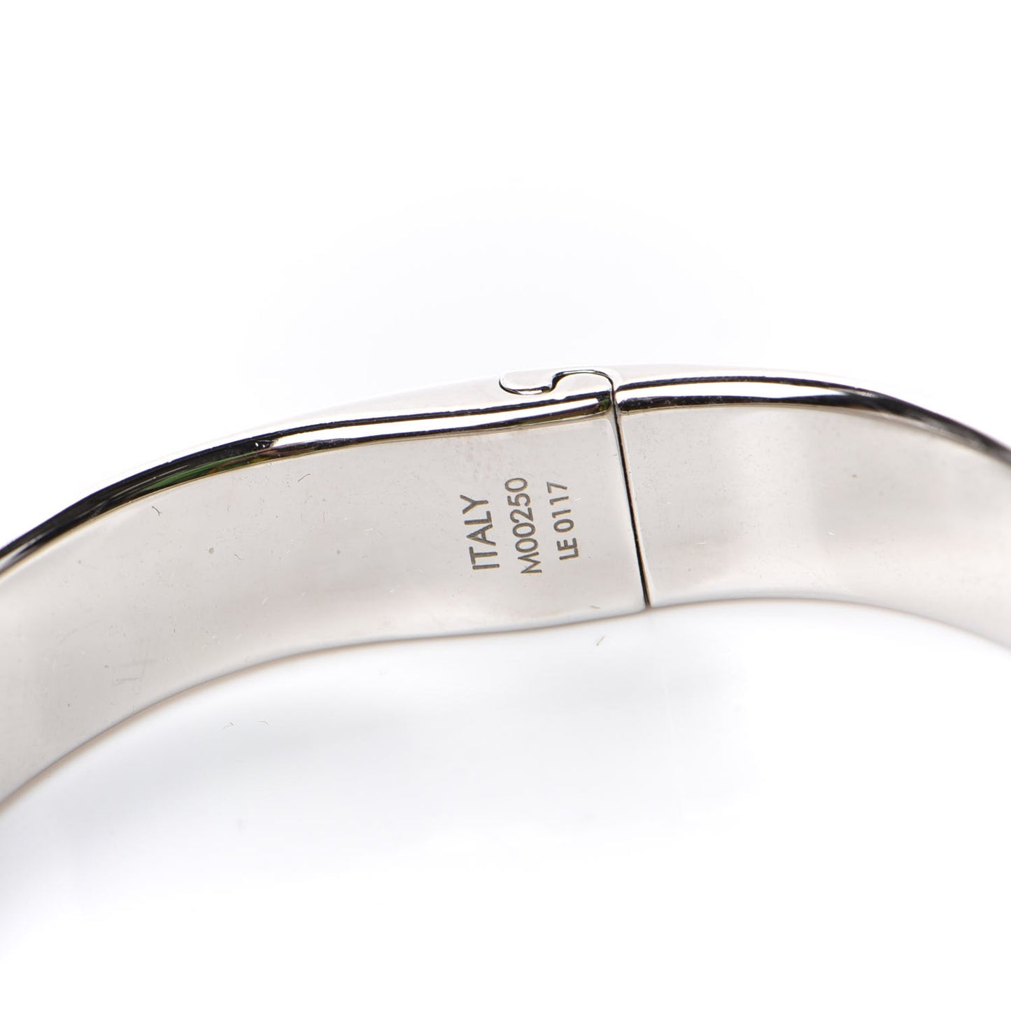 Palladium Monogram Nanogram Cuff M