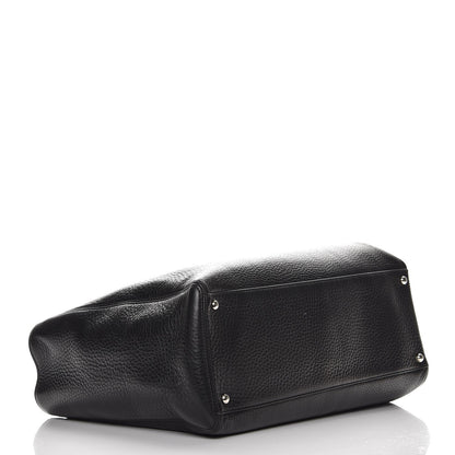 Chanel Deerskin Cerf Executive Shopper Tote Black 4 of 8